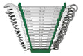 15-Piece 12 Point Metric Combination Wrench Set O153
