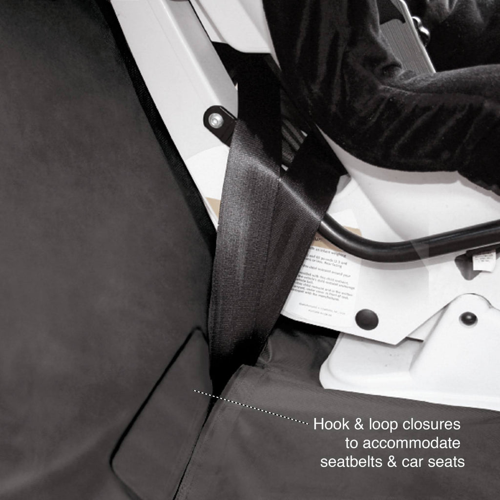 Grey Waterproof Car Bench Seat Cover U457