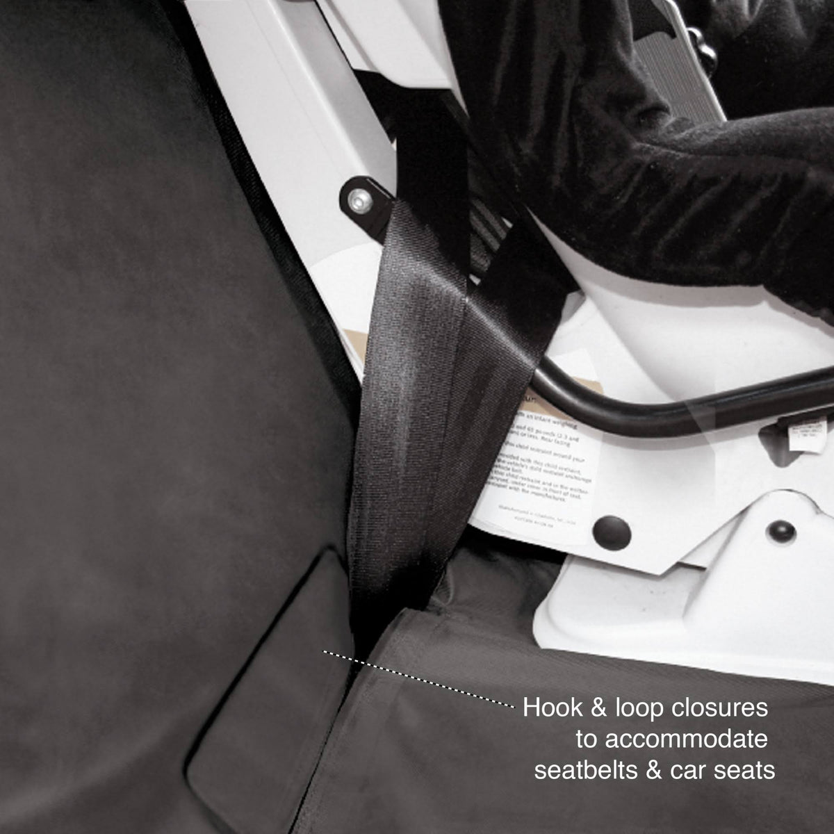 Grey Waterproof Car Bench Seat Cover U457