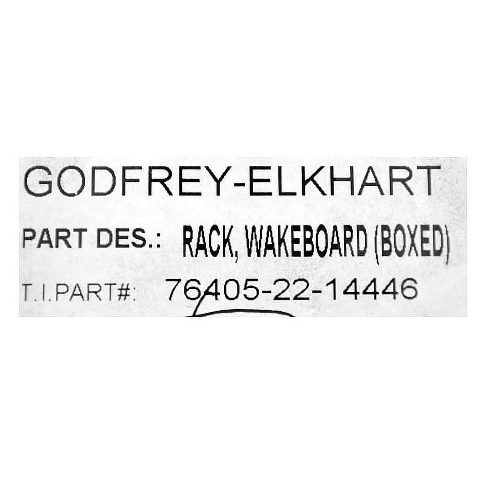 Pontoon Boat Wakeboard Rack D3061