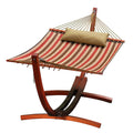 Brown Arc Frame Hammock Combo X826