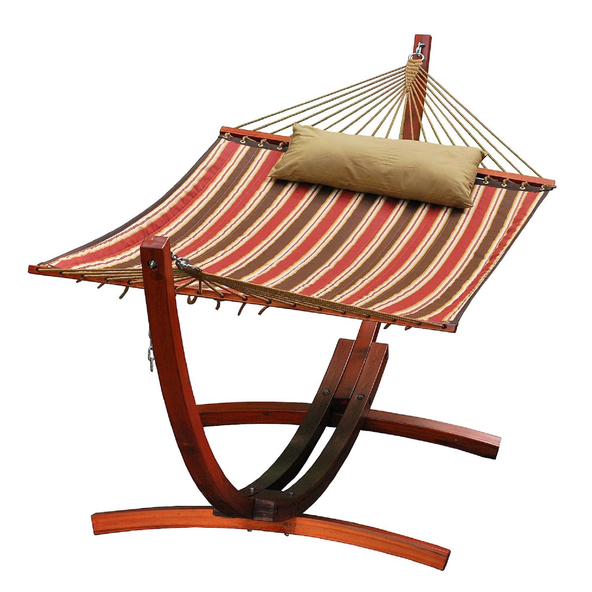 Brown Arc Frame Hammock Combo X826