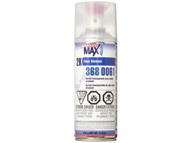 6 Pack 2K High Gloss Aerosol Clear S426622