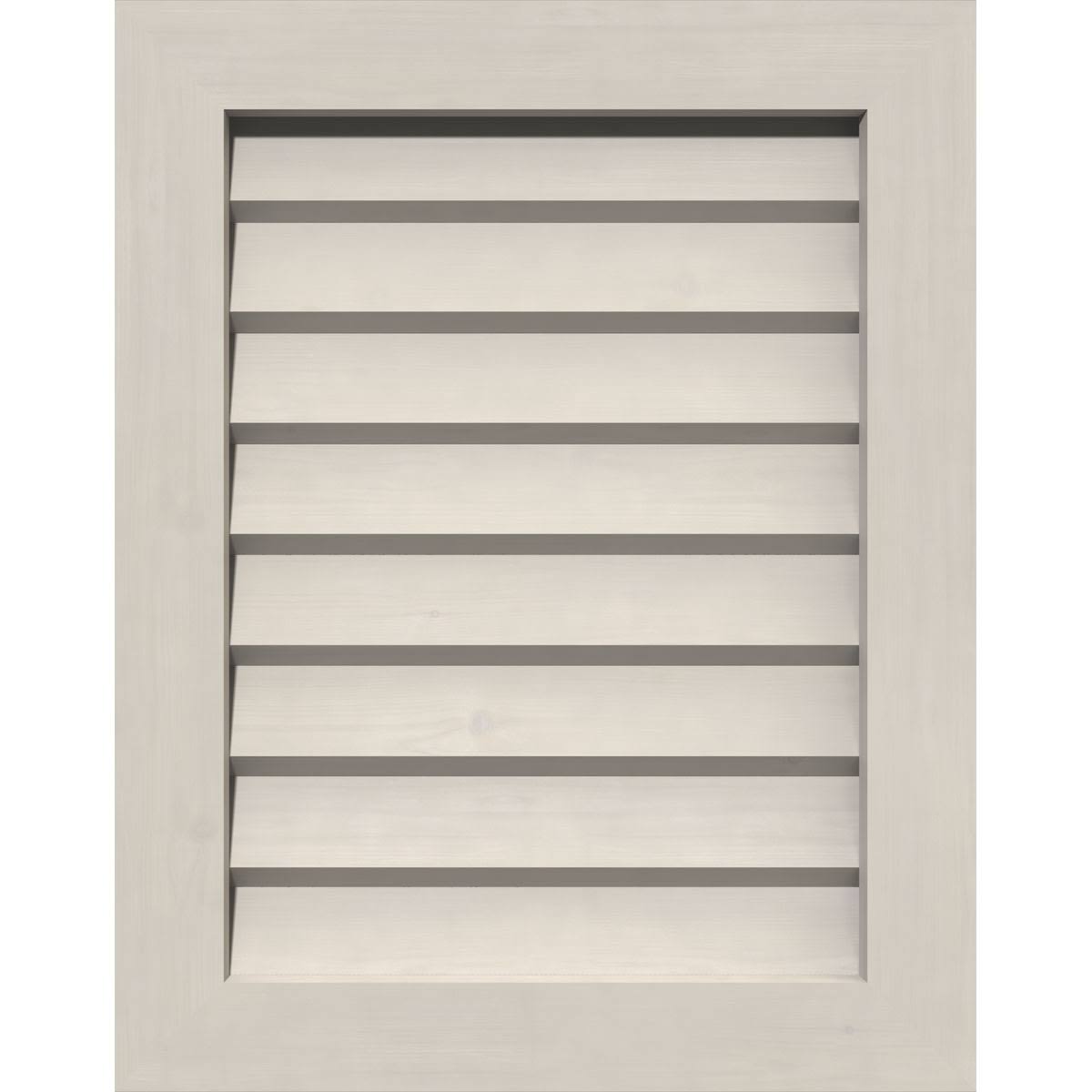 Primed Non-Functional Vertical Gable Vent P47127