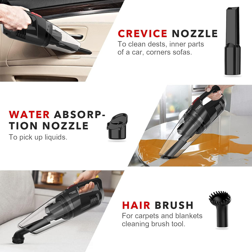 Handheld Cordless Vacuum with LED Light S2782