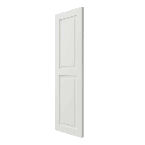 18x22W x 79x22H Exterior Composite Raised Panel Shutters (Per Pair), Unfinished N565