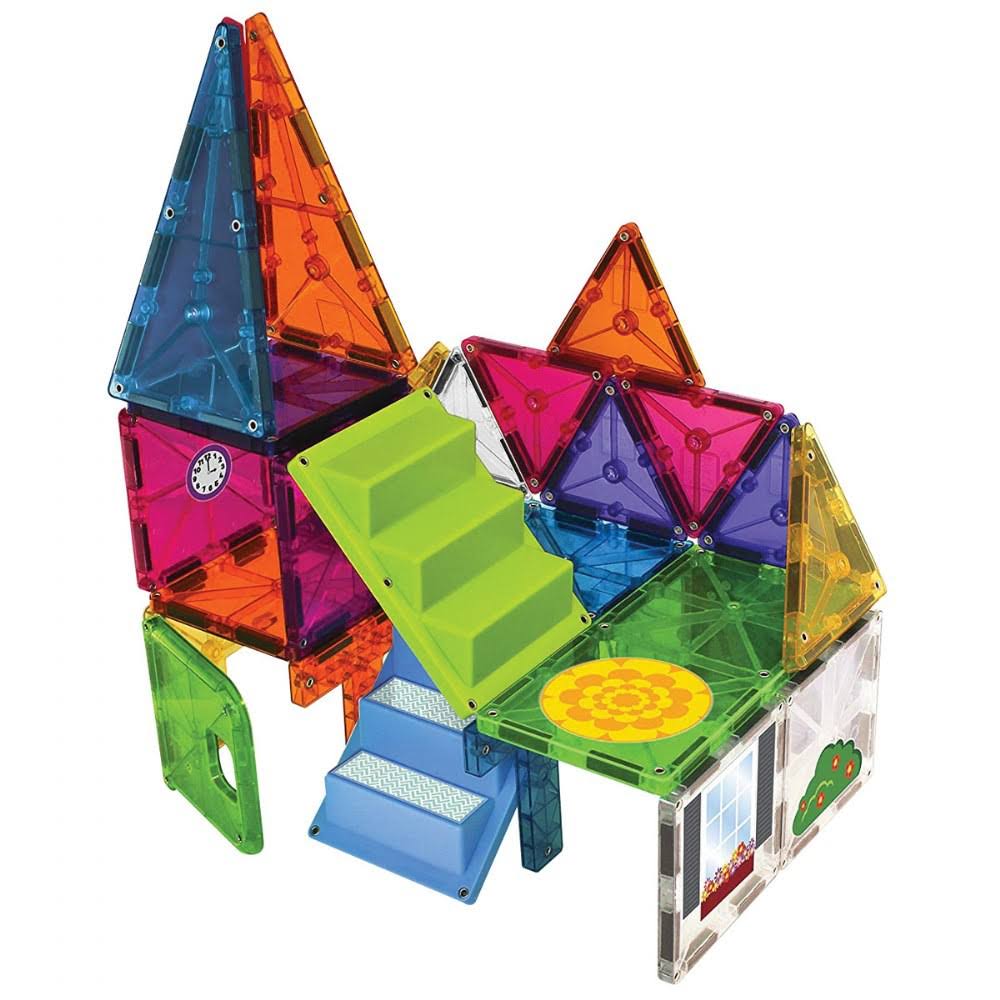 28 Piece Mixed Colors House & Car Expansion Set F1131