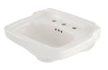 Cotton White Center Lavatory E28437