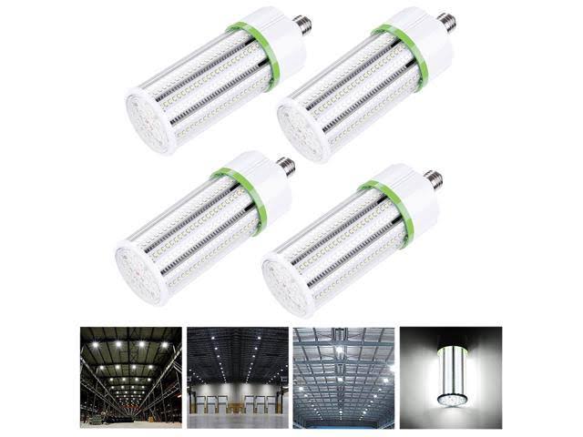 60W LED Corn Light Bulb 5000K Daylight White E26 4 Pack Z84813