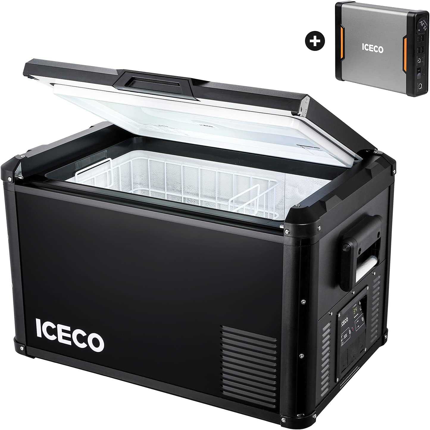 Portable Refrigerator, 12/24V, AC 110-240V, 0℉ to 50℉ K609