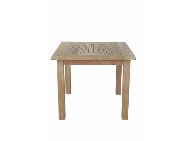 Bahama 35 inch Square Table Small Slats A7464