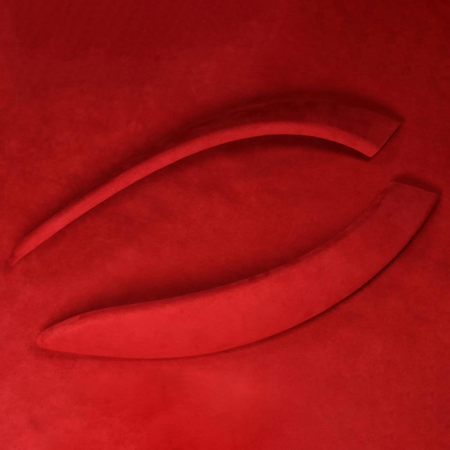 Car Door Handle Panel Cover Trim Sticker Inner Pull Door Handle Decals Red Pack of 2 G20312