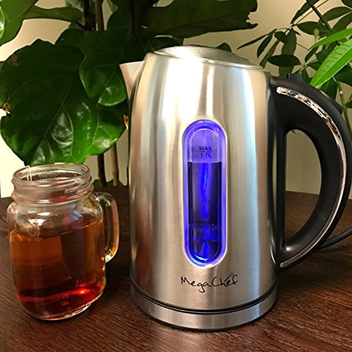 1.7 Litre Stainless Steel Electric Tea Kettle T96578