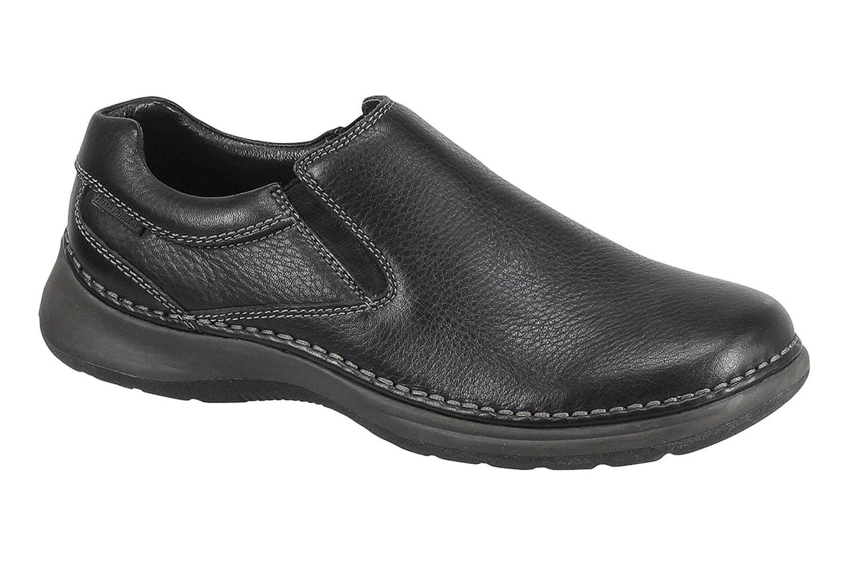 Black Hush Puppies Lunar II Shoes X24509