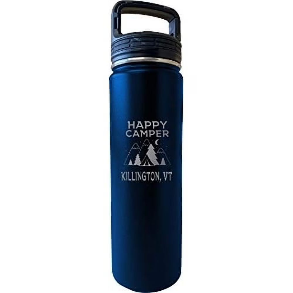 32 Oz Navy Insulated Double Wall Stainless Steel Water Bottle Tumbler B6360