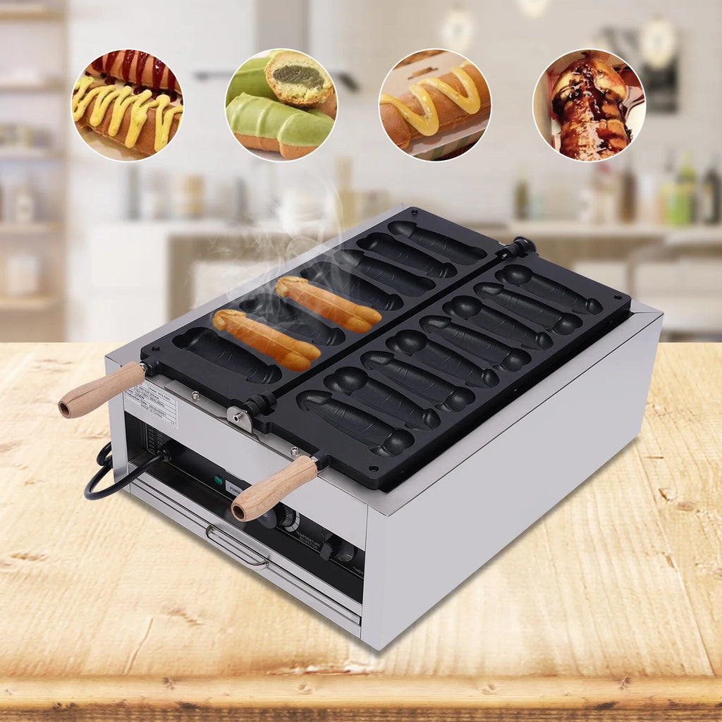 Stainless Steel Commercial Waffle Maker Y82838