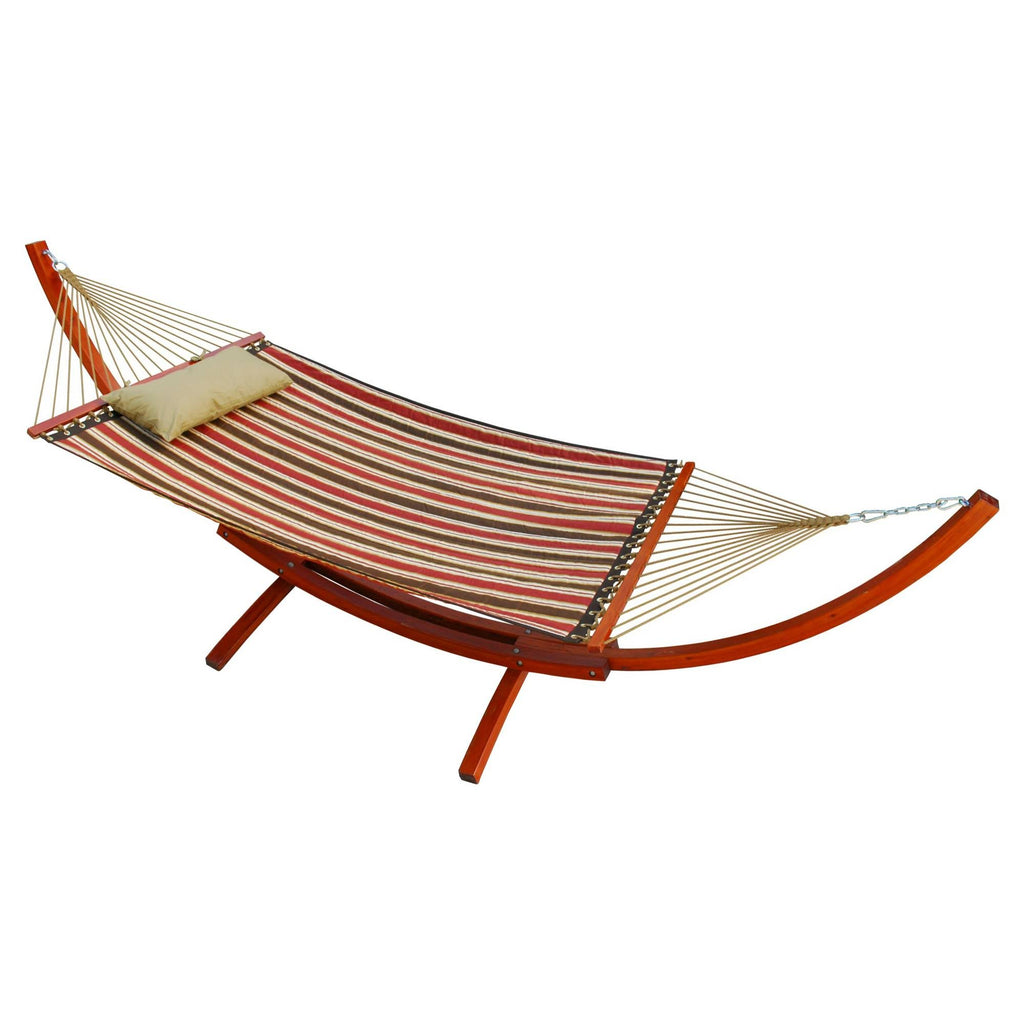 Brown Arc Frame Hammock Combo X826