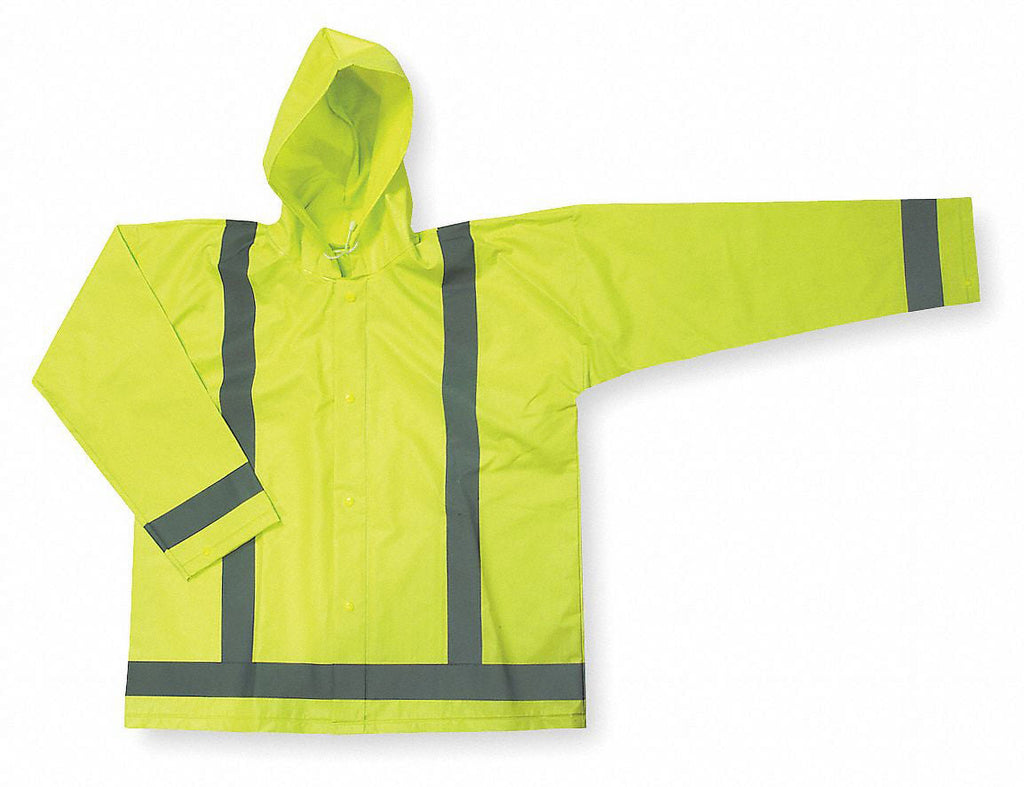 Yellow/Green XL Rain Jacket O436583