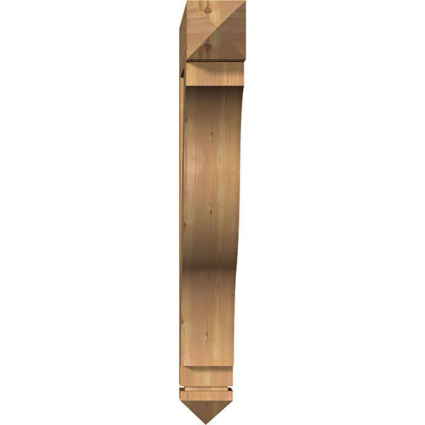 5 1/2x22W x 36x22D x 42x22H Western Red Cedar Bracket M56943