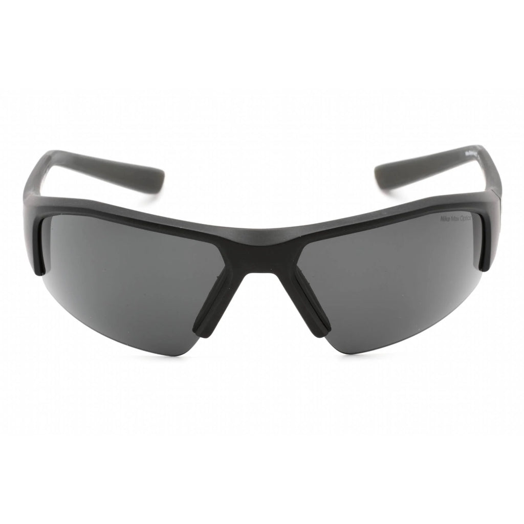 Dark Grey Wrap Unisex Sunglasses Z798960