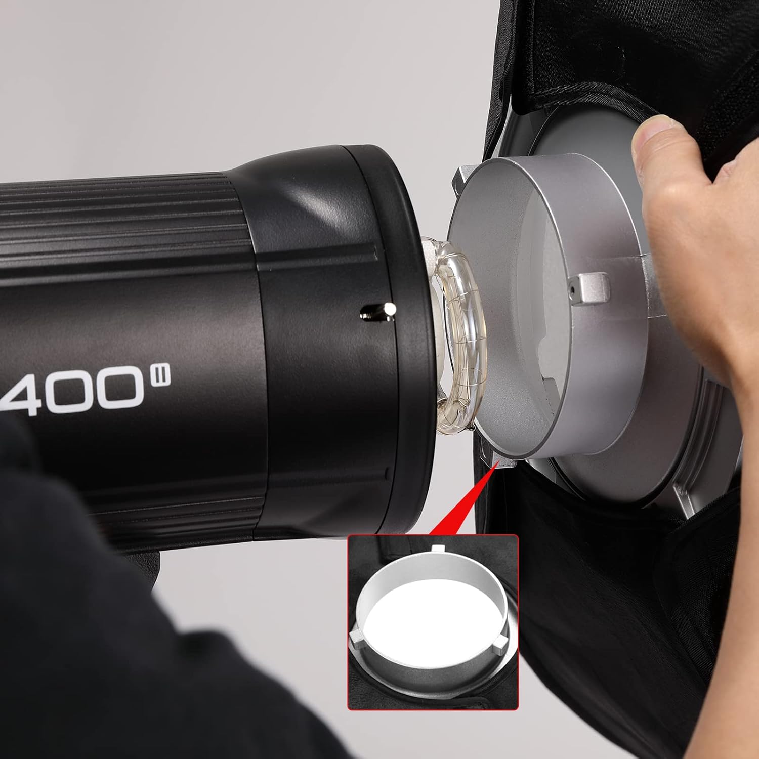 60x90cm Portable Strip Rectangle Softbox with Carry Bag (2PCS) N391793