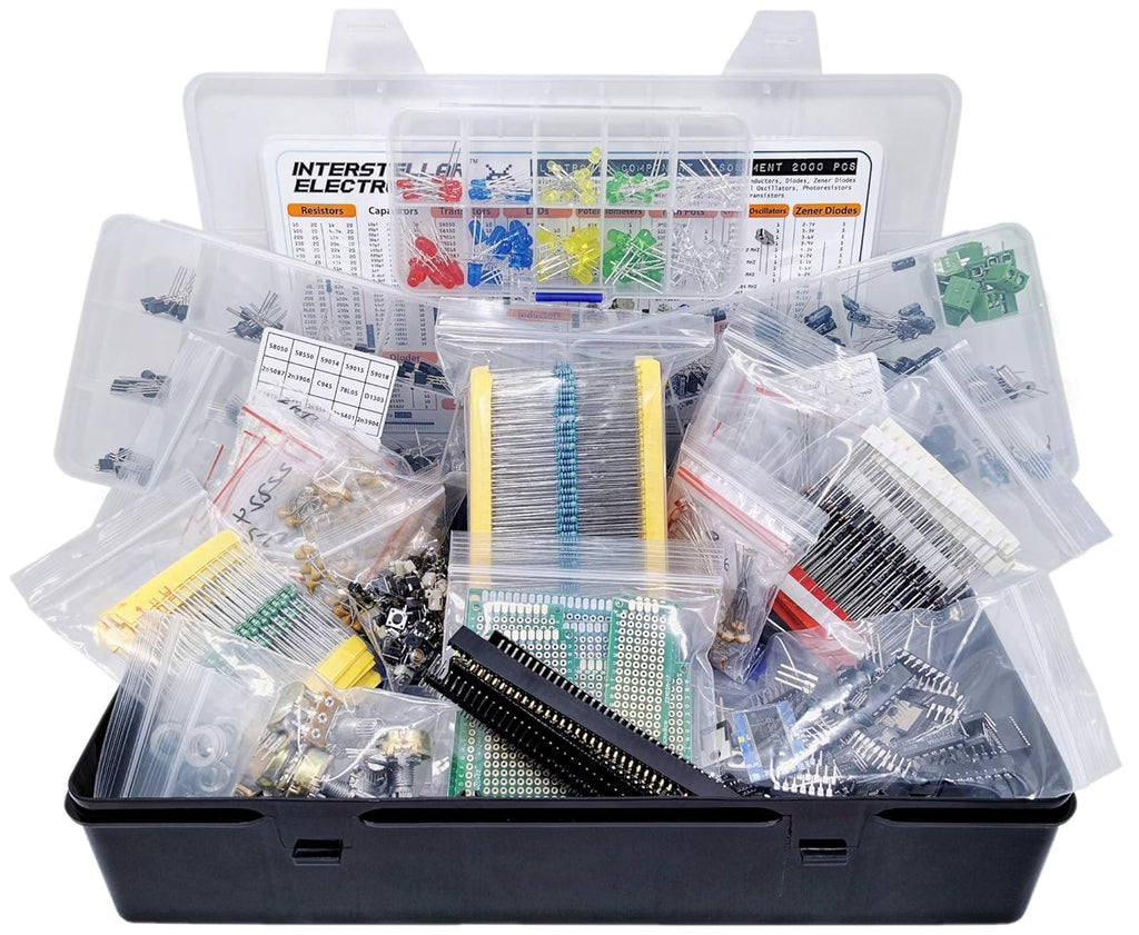 2200 pcs Electronic Component Assortment D536259