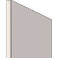ProCore Mat and Mount Board - TV Gray Antique/White E20447