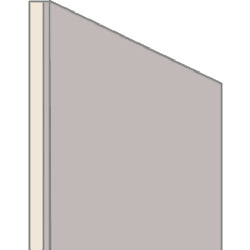 ProCore Mat and Mount Board - TV Gray Antique/White E20447