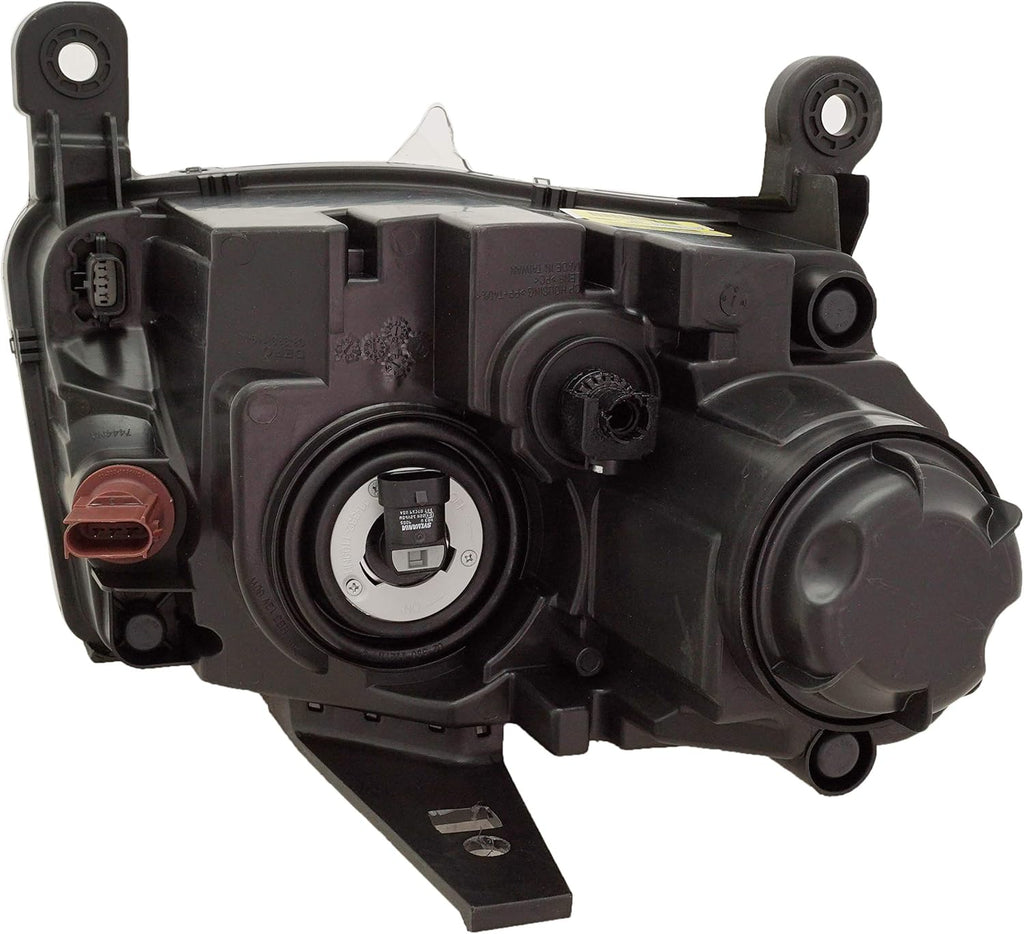 Headlight Assembly for 2014-2016 Jeep Grand Cherokee Black Trim Driver Side A617636