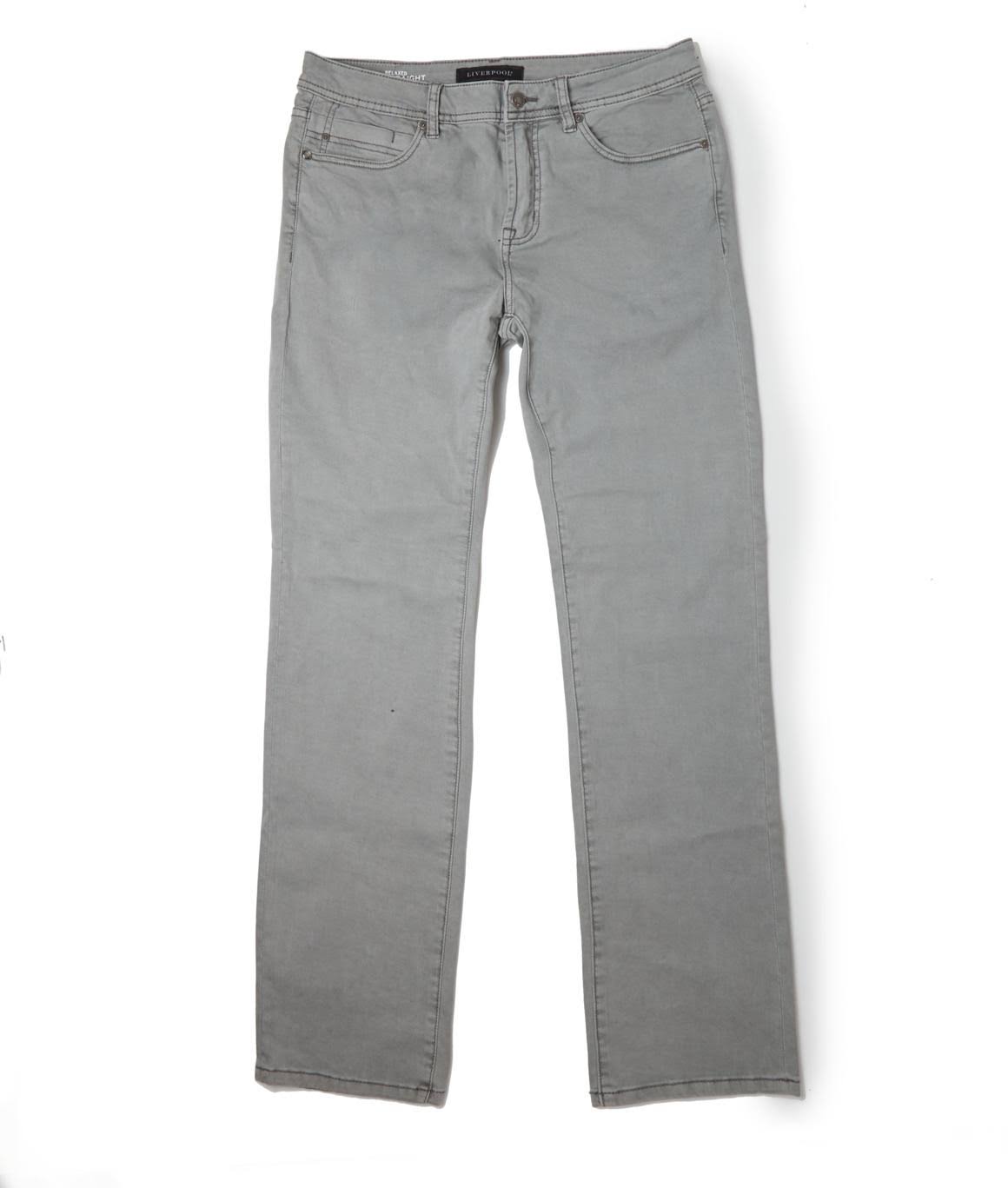 Pigment Dyed Stretch Relaxed Straight Pant - Sharkskin - 32x34 U691
