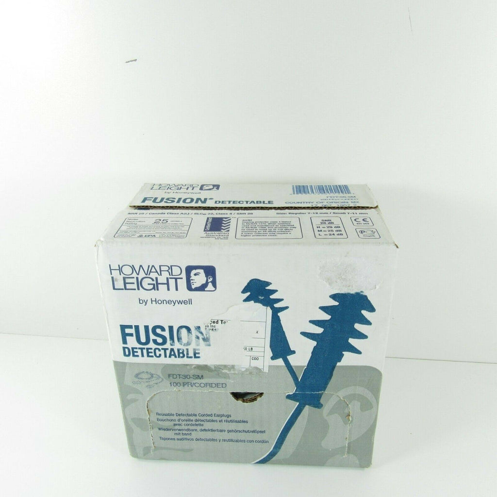 Fusion Detectable 25NRR Earplugs - Small/Corded - 100/Box R57116