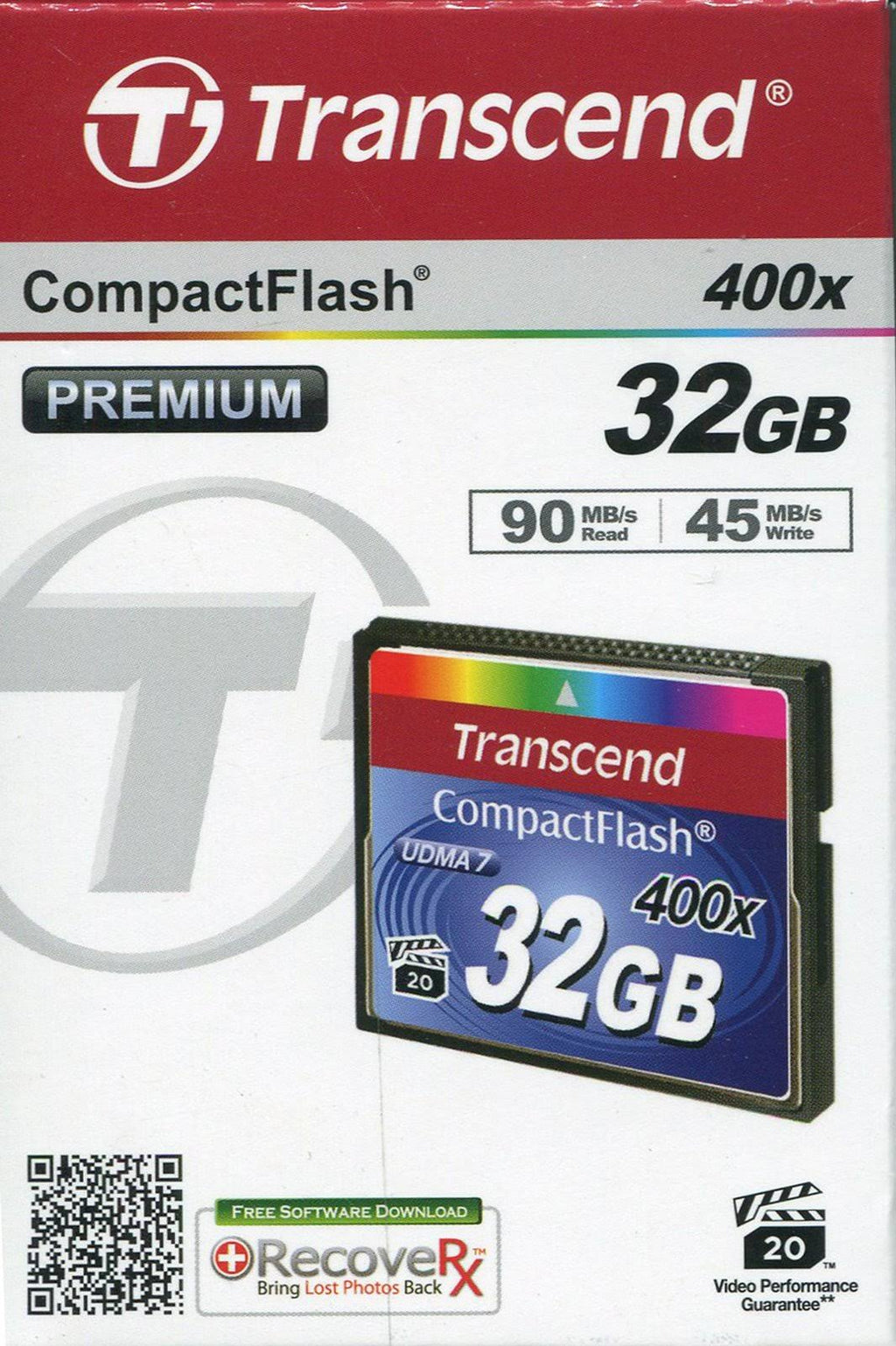 32GB CompactFlash Memory Card 400x H14952