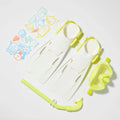 Kids Snorkel Set Medium Yellow P1005