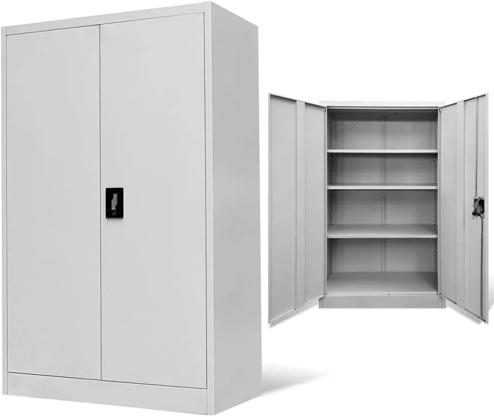 Metal Gray 4 Door File Cabinet R661346