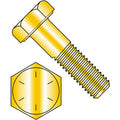 Hex Cap Screw 0.63-11 x 2 in. Steel Zinc Yellow Grade 8 UNC Pack of 25 U51743