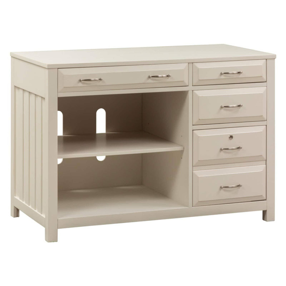 White Computer Credenza G2417
