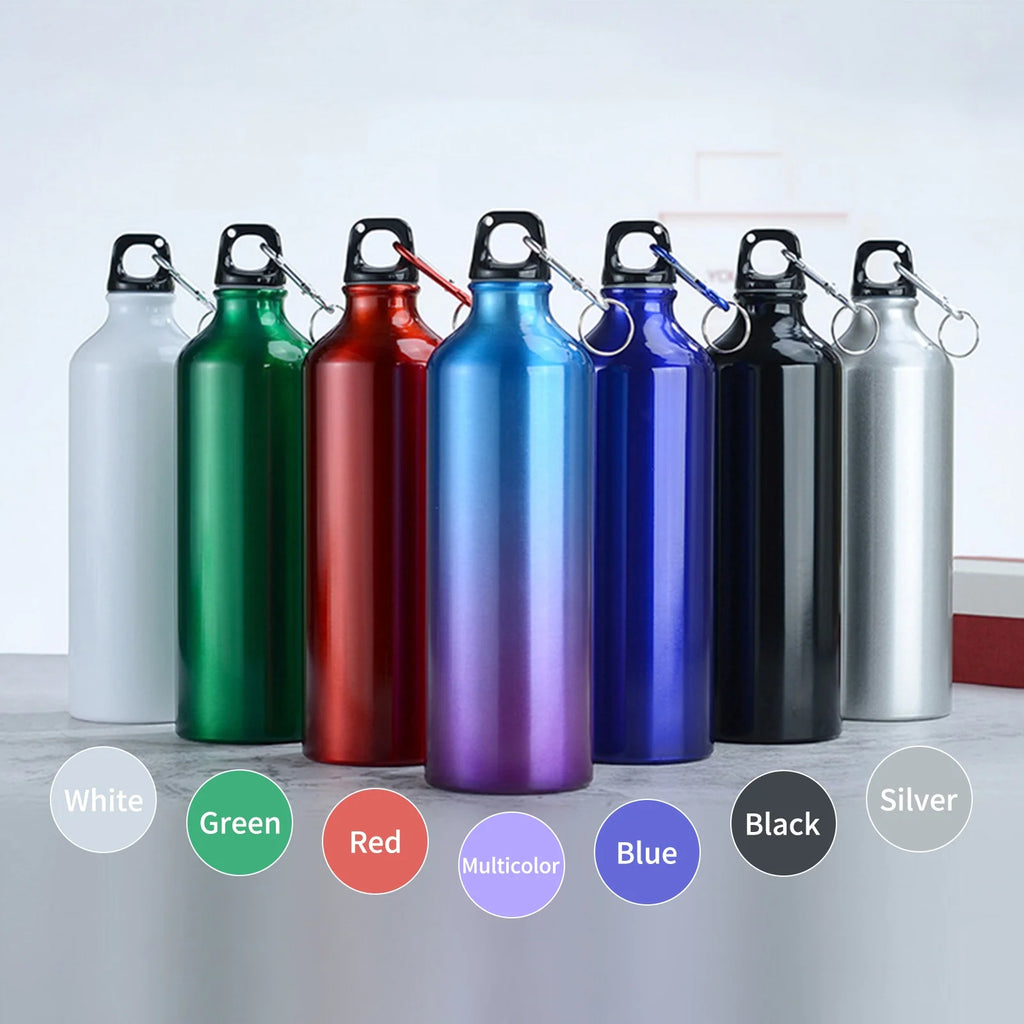 750Ml Portable Aluminum Bottle With Carabiner M847271