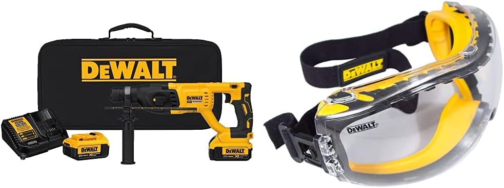 Rotary Hammer Drill Kit, D-Handle, 1-Inch K858