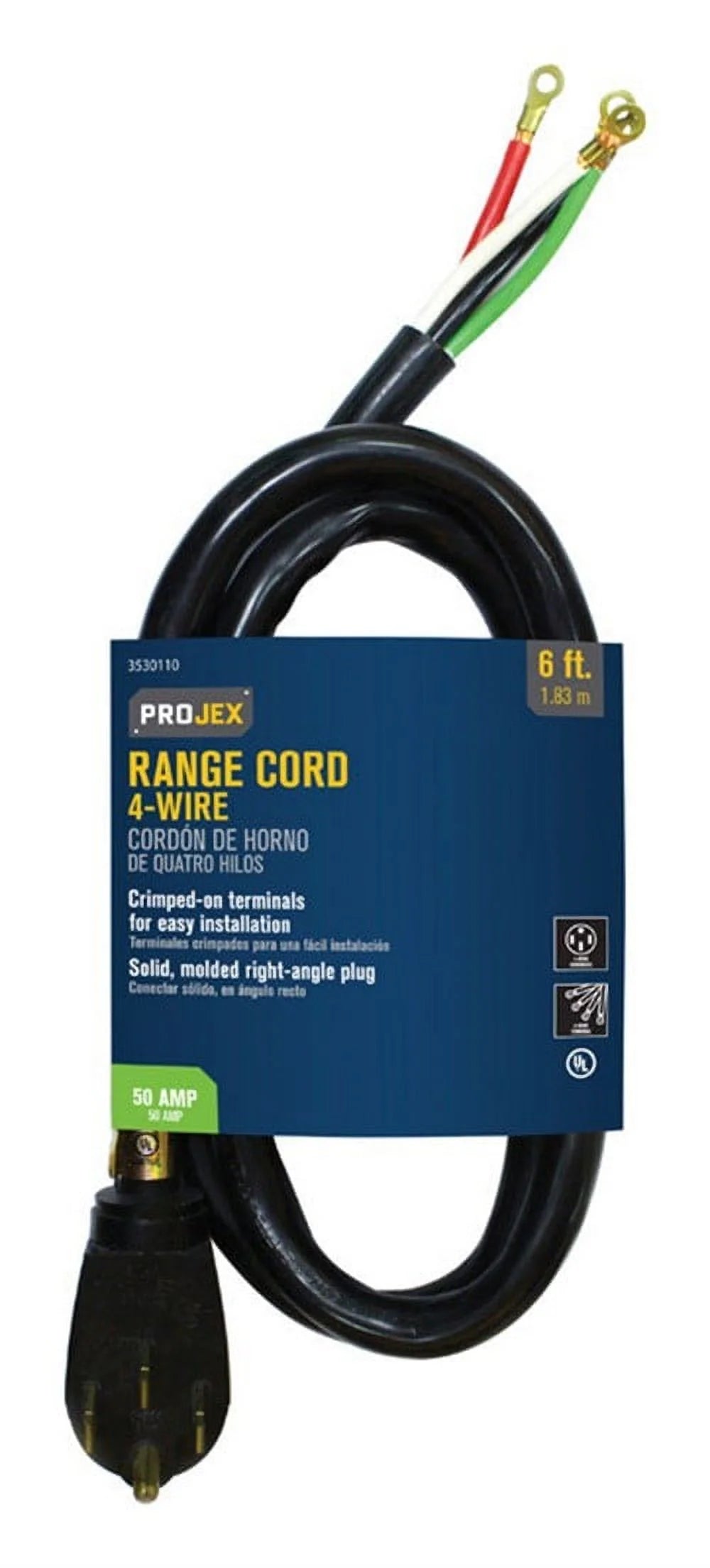 6 ft. Range Cord - Black T357102