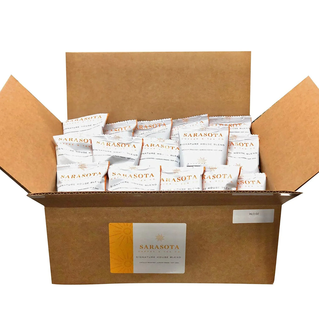Medium Roast Coffee Packets, 2 oz, Pack of 36 Q821283