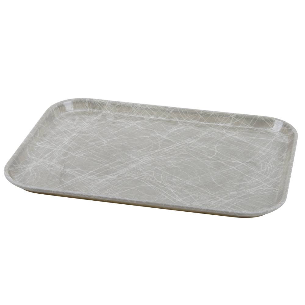 12x22 x 16 5/16x22 Rectangular Fiberglass Tray - 12/Case T33782