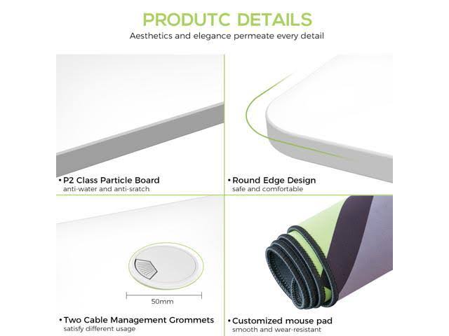 White Gaming Desk D13310