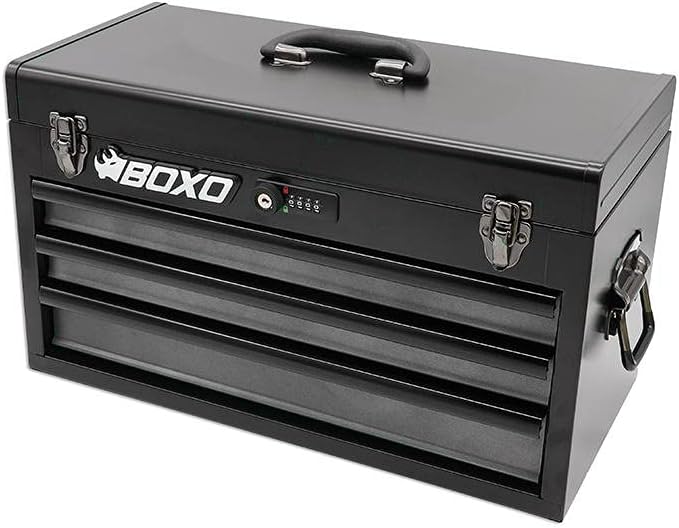 Black 3-Drawer Heavy Duty Toolbox F70307