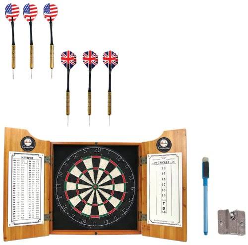 Black Dart Cabinet with Darts and Board Y827550