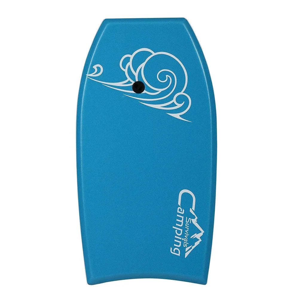 33" Lightweight Bodyboard with EPS Core, XPE Deck, HDPE Slick Bottom, Blue A453