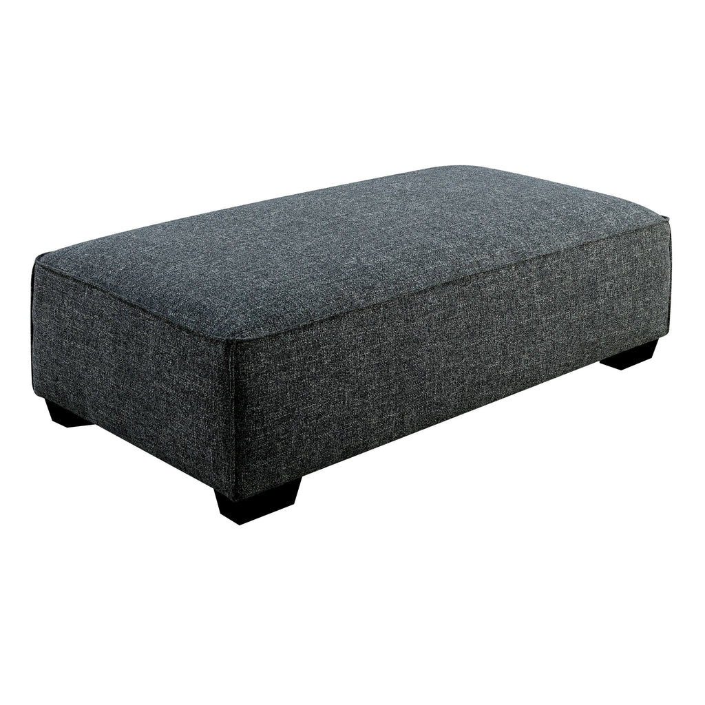 Grey Linen Ottoman G2352