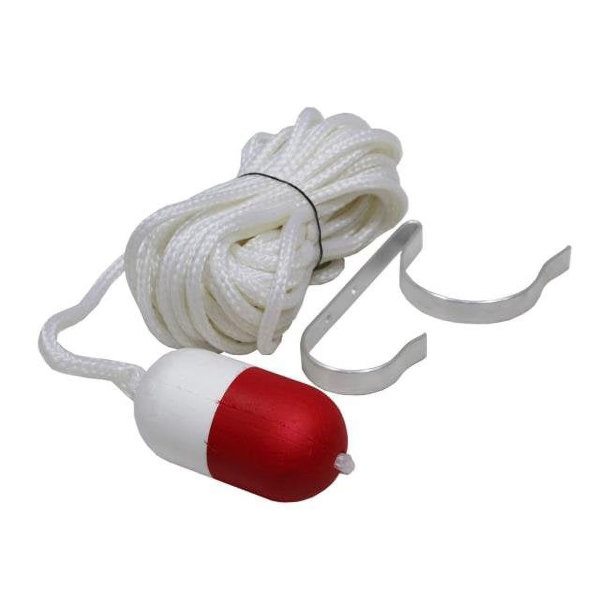 30 ft. Throw Rope with Float & Ring Buoy Holder R309