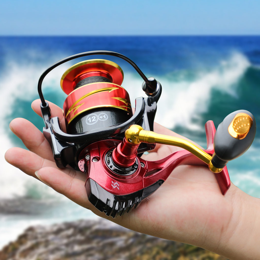 Sougayilang Fishing Reel Ultralight 12+1 BB Spinning Reel N976982