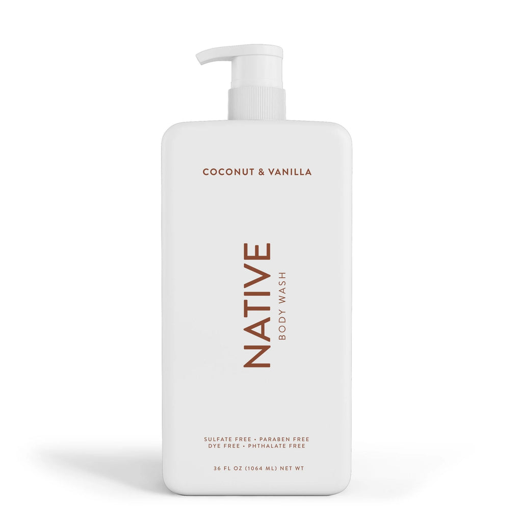 Coconut & Vanilla Sulfate Free Paraben Free Body Wash, 36 oz L36581