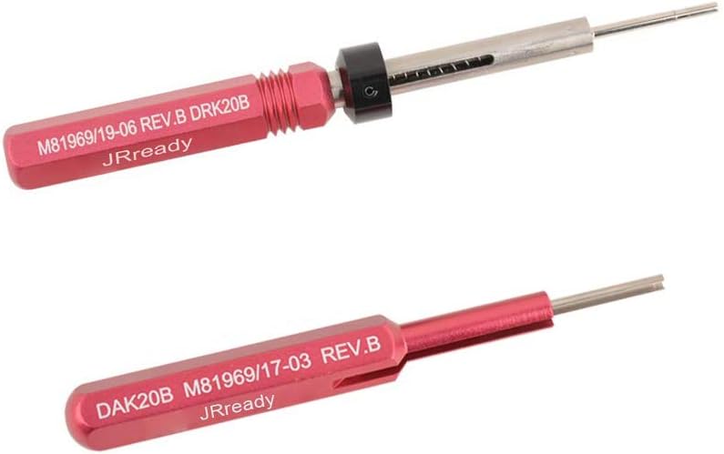 Installing Tool Removal Tool for Solid Contacts in Electronic Connector Pack of 2 N86920